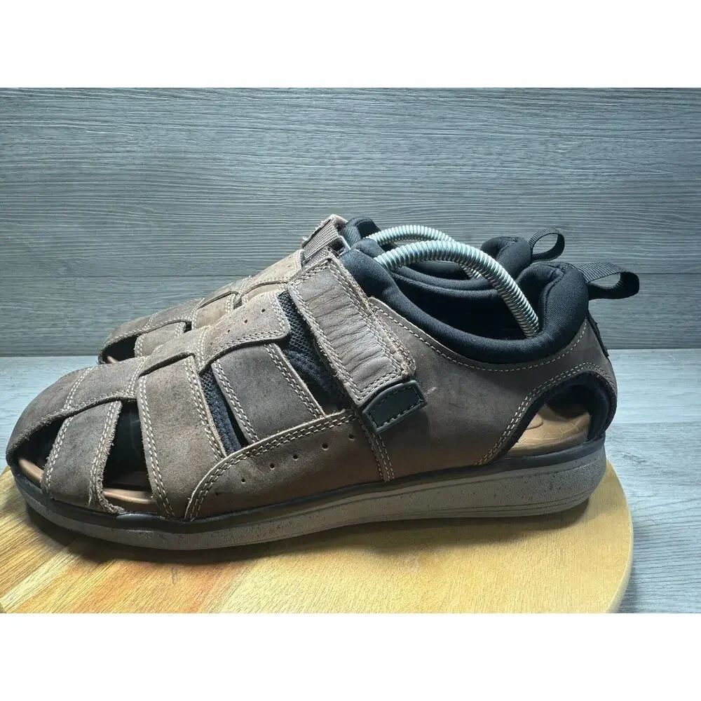 Florsheim Voyage Fisherman Brown Sandals Men's Size 11 11975-215